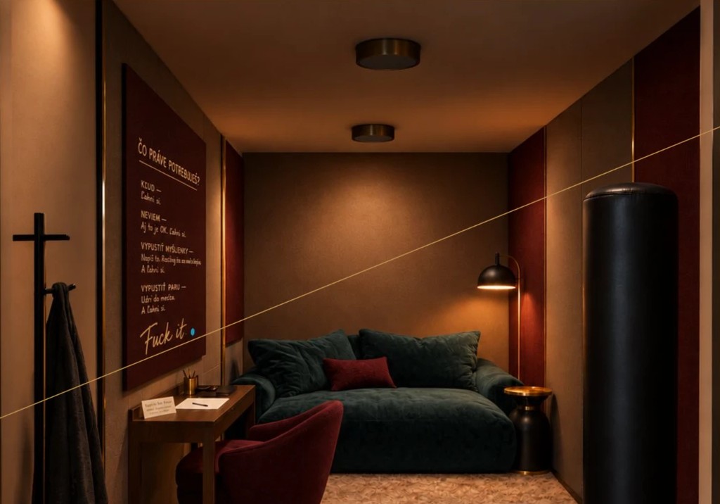 Reset Room – vizualizácia